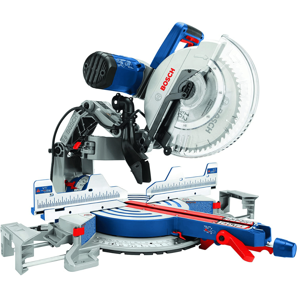 Best Compound Sliding Miter Saw - BOSCH 12-Inch Corded Dual-Bevel Sliding Glide Miter Saw (GCM12SD)