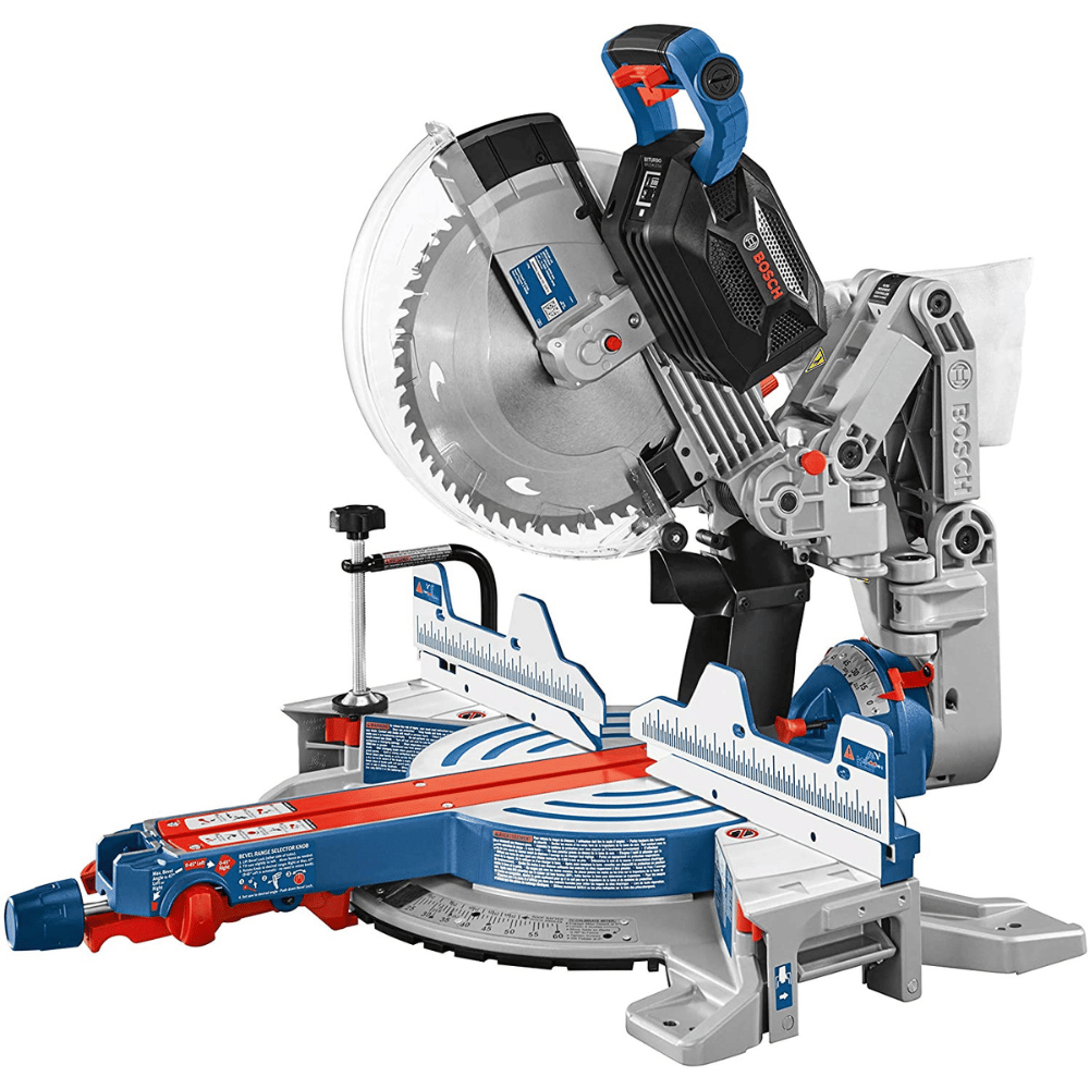 Bosch PROFACTOR 18V SURGEON Cordless 12 In. Dual-Bevel Glide Miter Saw (GCM18V-12GDCN)