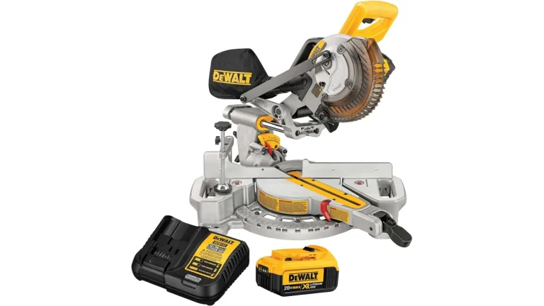 DeWalt 20V MAX 7-1/4" Cordless Compound Sliding Miter Saw - DCS361