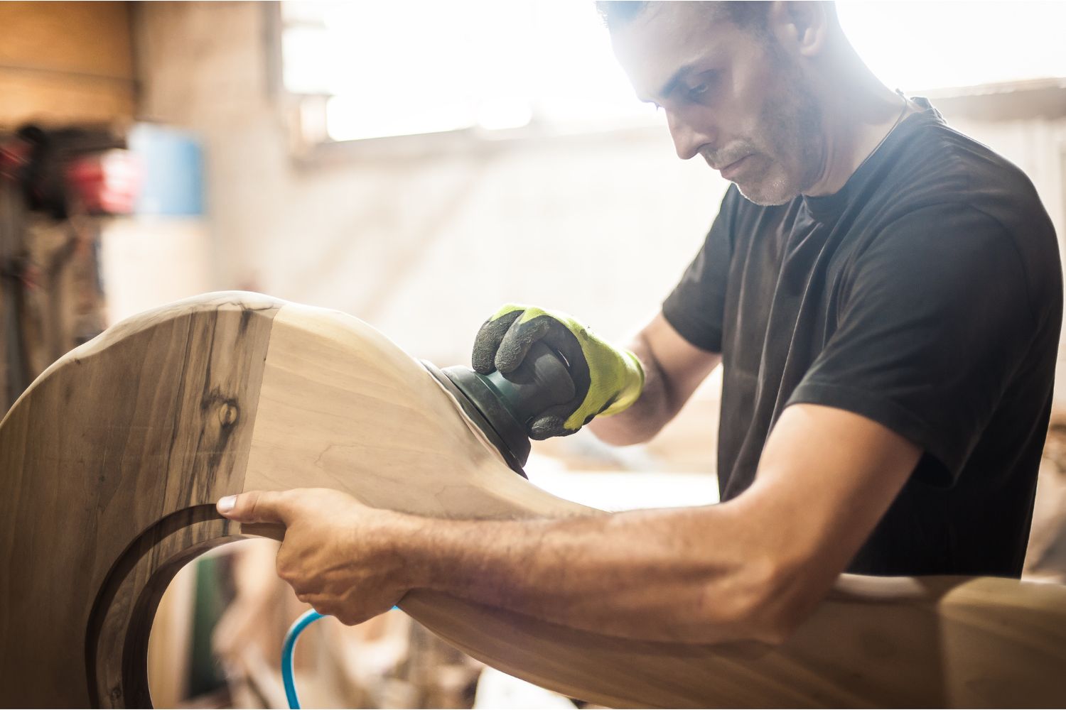 How to use a Random Orbit Sander