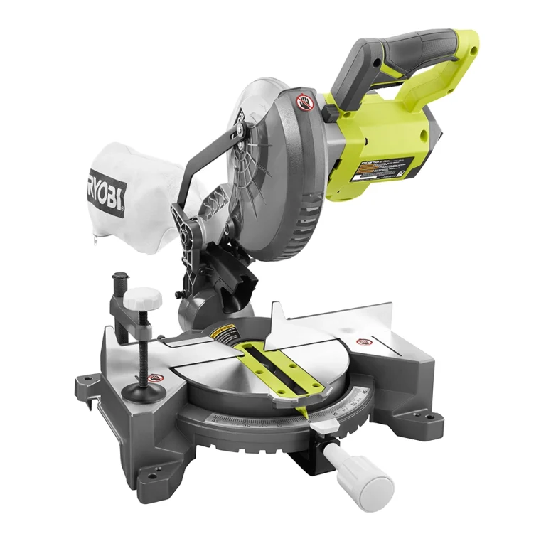 Ryobi 18V Cordless 7-1/4" Compound Miter Saw Review