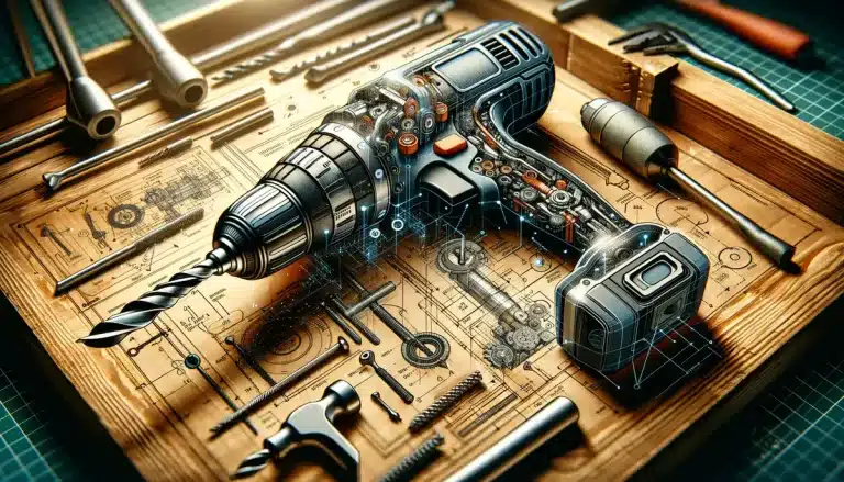 How does a hammer drill function?